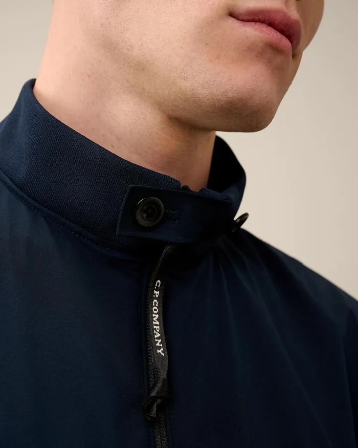 Man ProTek Bomber Jacket Total Eclipse 8211 Blue CP Company Jacket and Coats