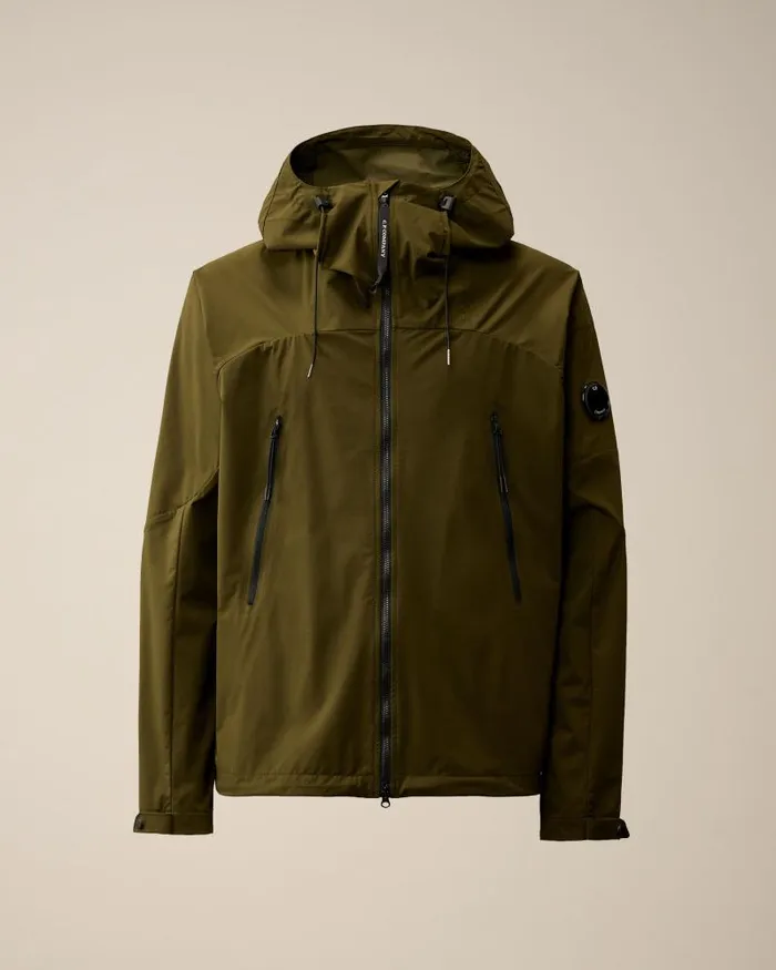 Man ProTek Hooded Jacket Ivy Green CP Company Jacket and Coats