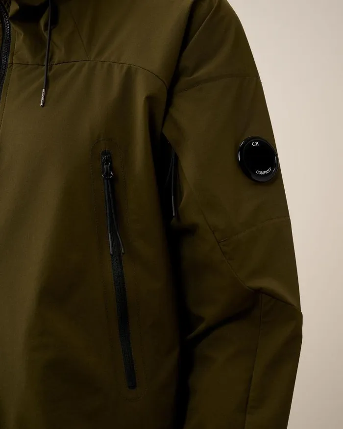 Man ProTek Hooded Jacket Ivy Green CP Company Jacket and Coats