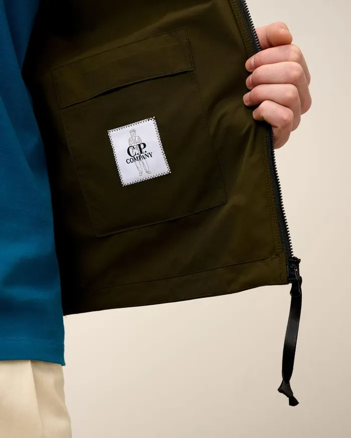 Man ProTek Hooded Jacket Ivy Green CP Company Jacket and Coats