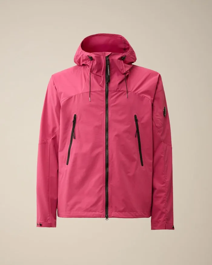 Man ProTek Hooded Jacket Red Bud CP Company Jacket and Coats