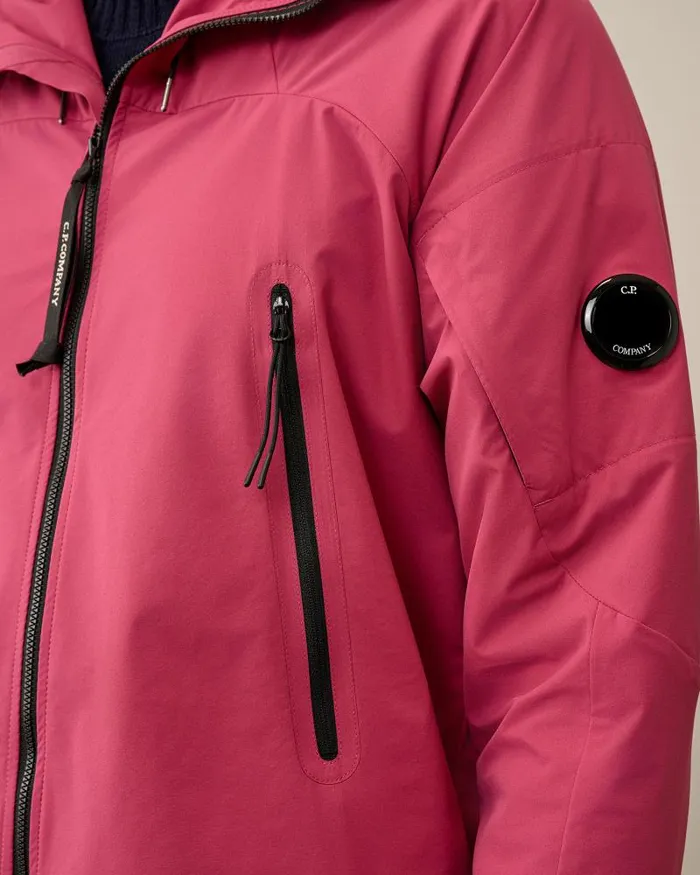 Man ProTek Hooded Jacket Red Bud CP Company Jacket and Coats