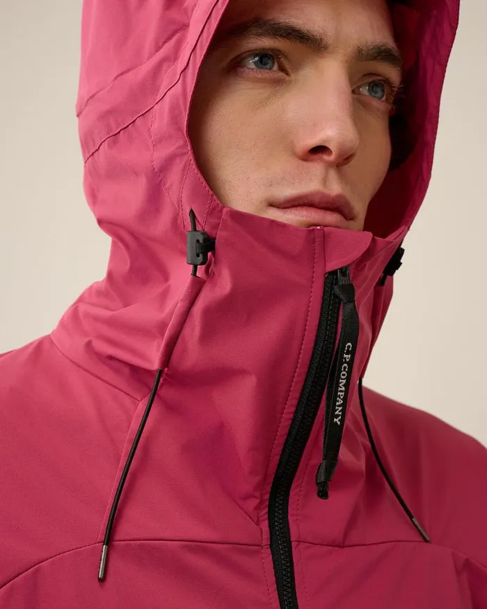 Man ProTek Hooded Jacket Red Bud CP Company Jacket and Coats