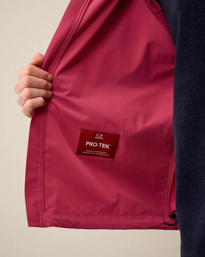 Man ProTek Hooded Jacket Red Bud CP Company Jacket and Coats