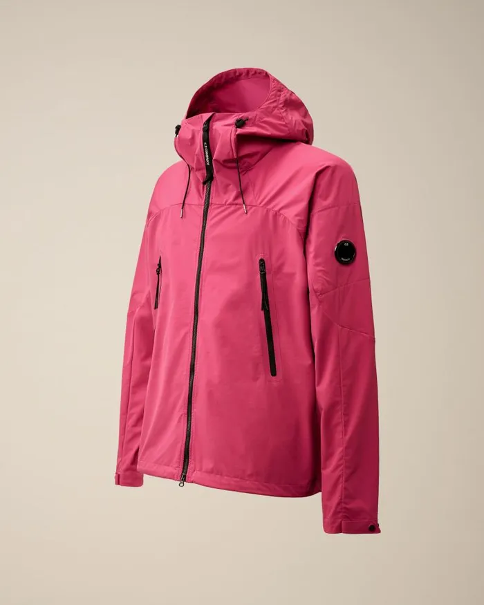 Man ProTek Hooded Jacket Red Bud CP Company Jacket and Coats
