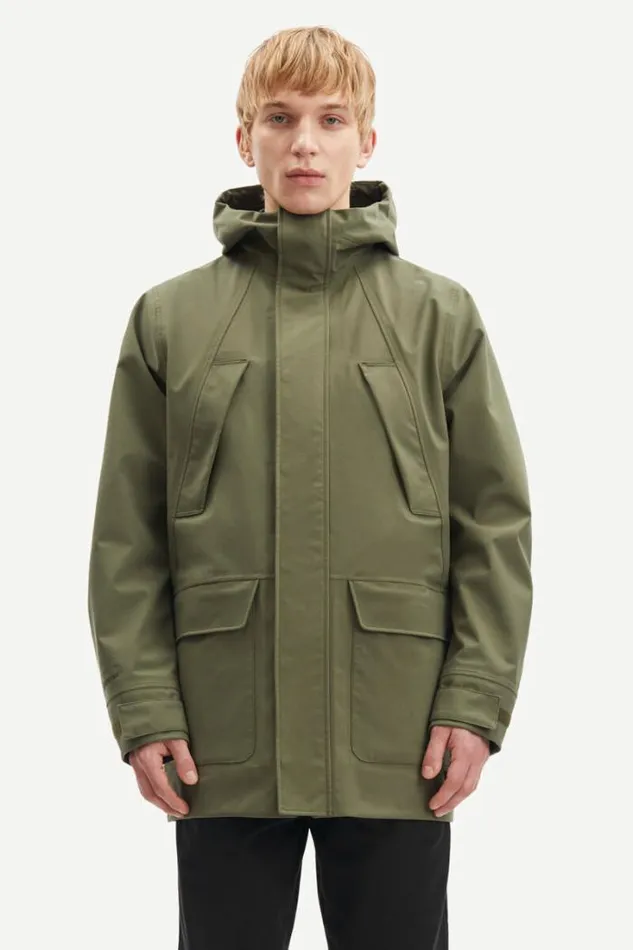Man Robert Jacket 13037 Olive Night Samse Samse Jackets and Coats