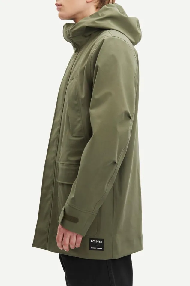 Man Robert Jacket 13037 Olive Night Samse Samse Jackets and Coats