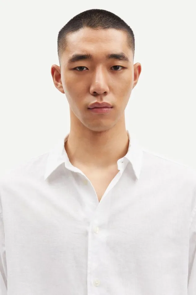 Man Sadamon X Shirt 6971 White Samse Samse Shirts