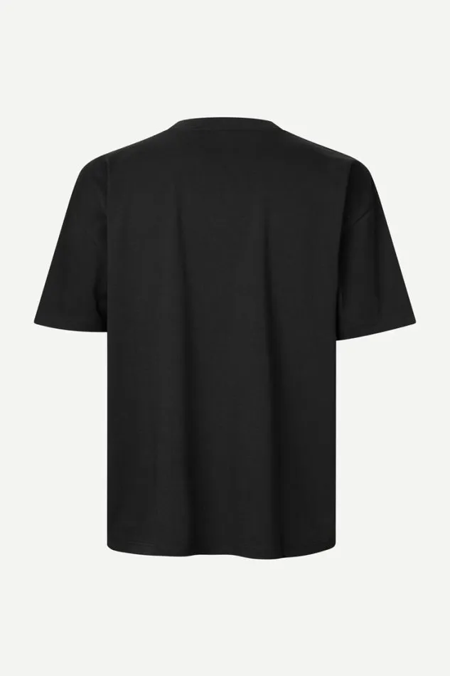 Man Sahudson Tshirt 15097 Black Samse Samse Tshirts and Polos