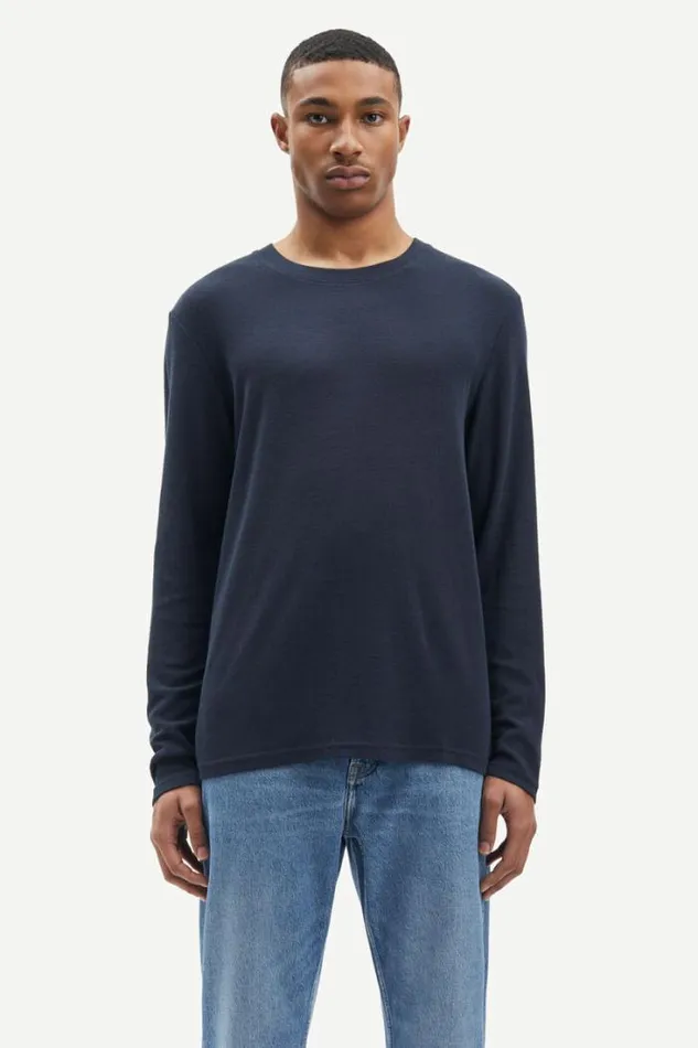 Man Sajaxon Tshirt LS 15093 Salute Samse Samse Tshirts and Polos