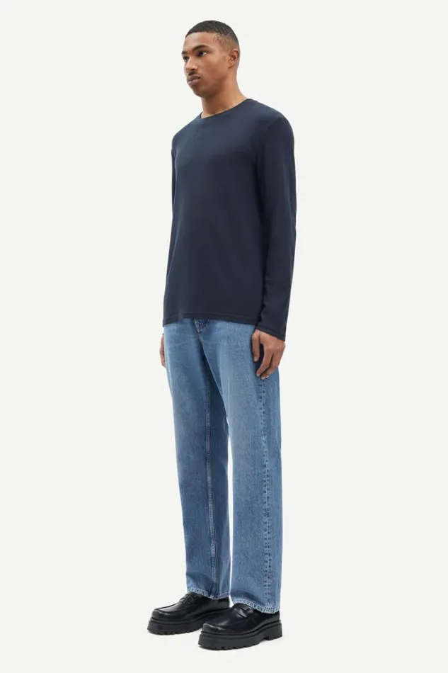 Man Sajaxon Tshirt LS 15093 Salute Samse Samse Tshirts and Polos