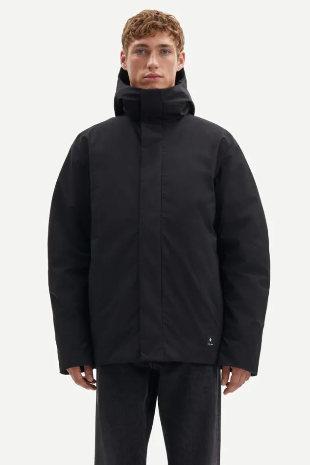 Man Sajohn Jacket 15144 Black Samse Samse Jackets and Coats