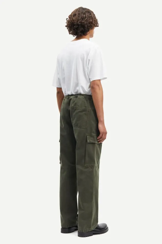 Man Samagnus Cargo Trousers 14997 Climbing Ivy Samse Samse Trousers