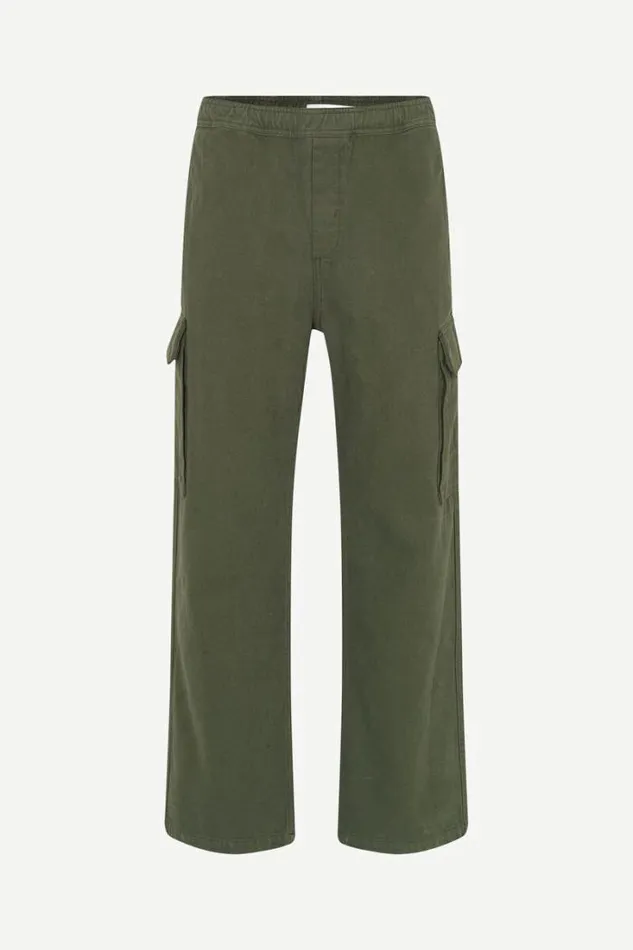 Man Samagnus Cargo Trousers 14997 Climbing Ivy Samse Samse Trousers