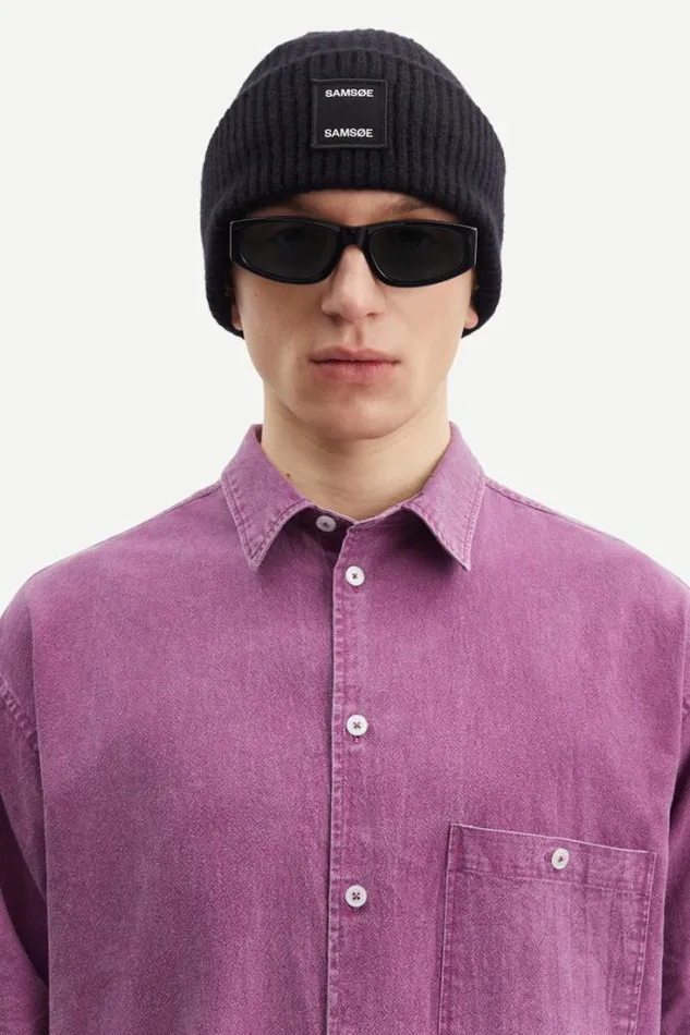 Man Samsoe M Beanie 12758 Black Samse Samse Hats