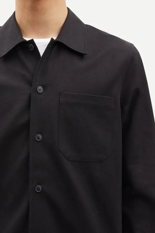 Man Sataka JC Overshirt 13208 Black Samse Samse Shirts