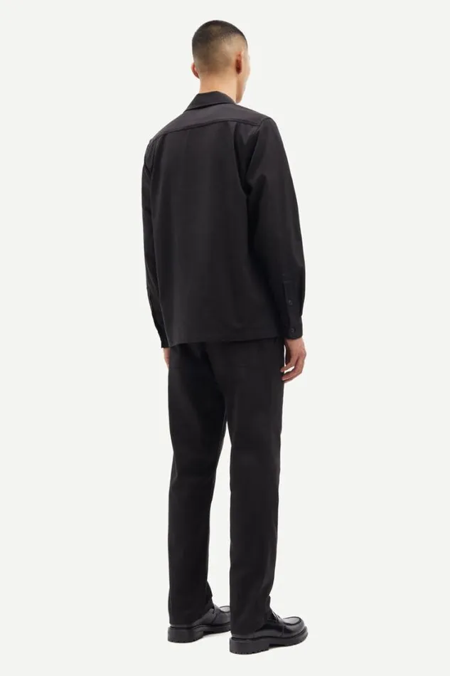 Man Sataka JC Overshirt 13208 Black Samse Samse Shirts
