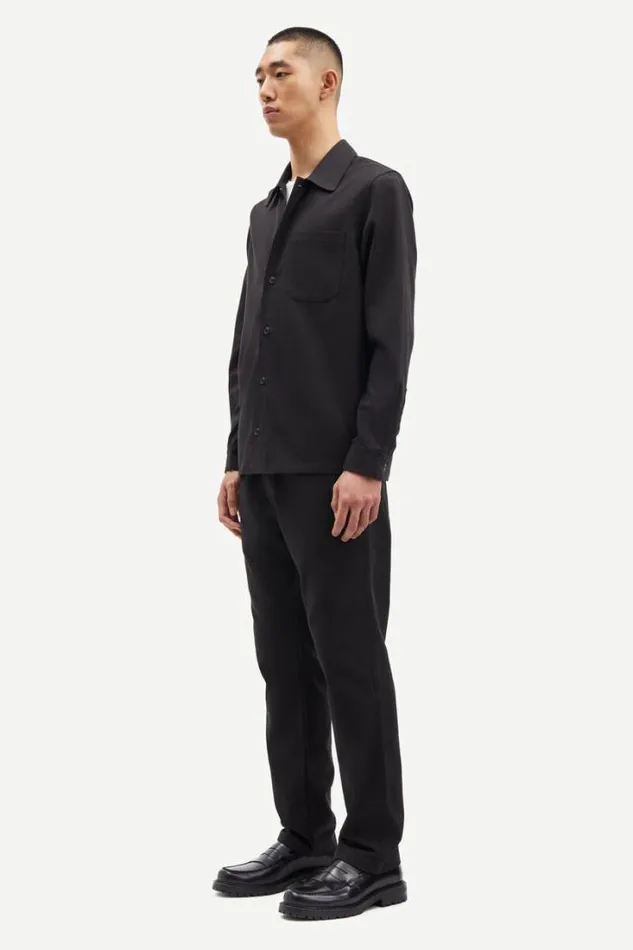Man Sataka JC Overshirt 13208 Black Samse Samse Shirts