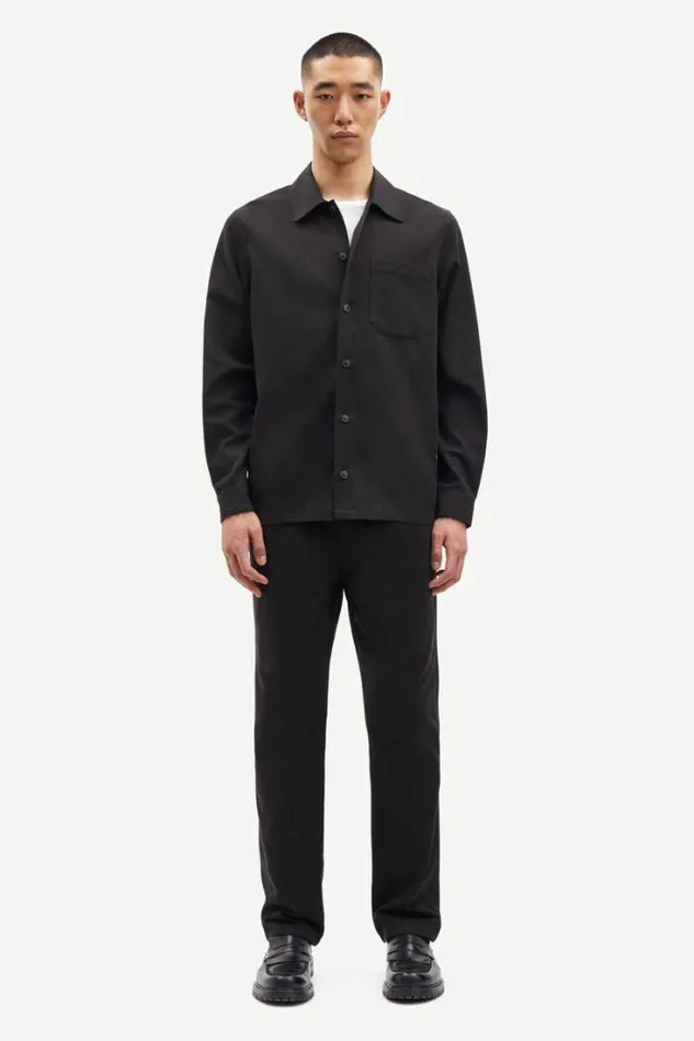 Man Sataka JC Overshirt 13208 Black Samse Samse Shirts