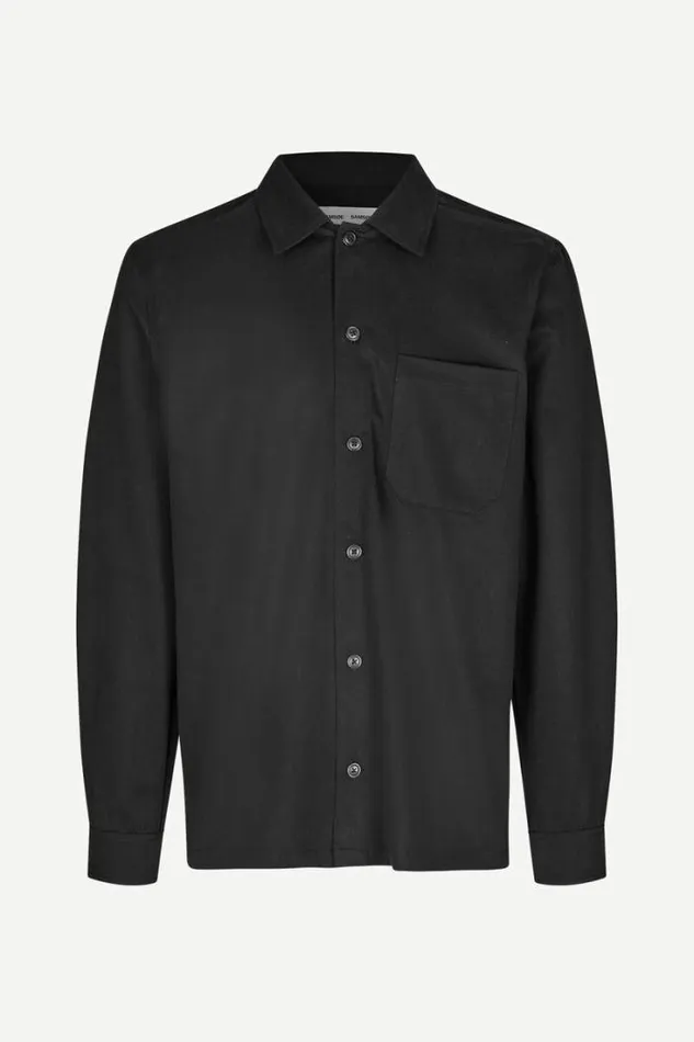 Man Sataka JC Overshirt 13208 Black Samse Samse Shirts