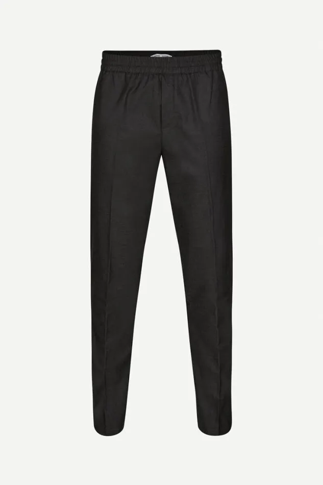 Man Smithy Trousers 14930 Dark Grey Mel Samse Samse Trousers