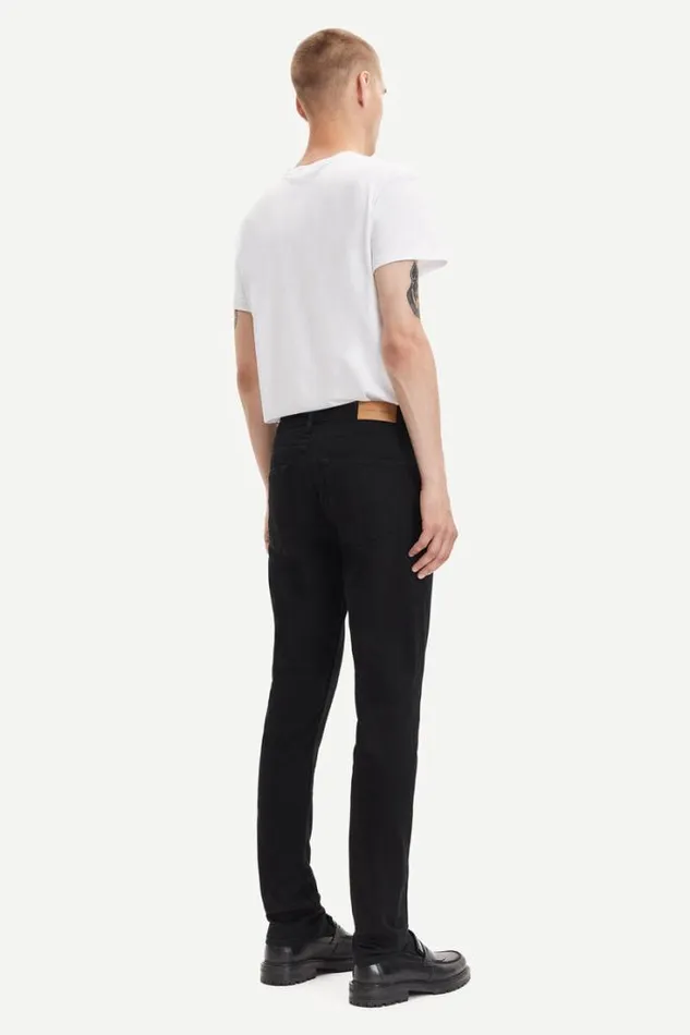 Man Stefan Jean 5890 Black Rinse Samse Samse Jeans