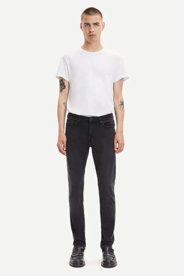 Man Stefan Jean 5891 Worn Black Samse Samse Jeans