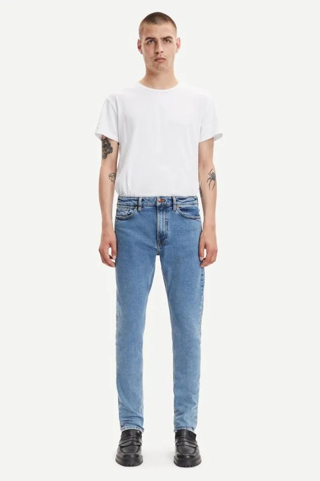 Man Stefan Jeans 11354 Light Ozone Marble Samse Samse Jeans