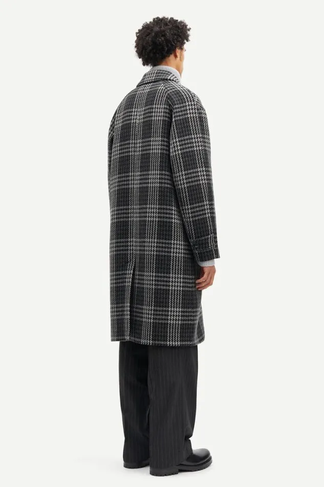 Man Stefano Coat 14529 Black Ch Samse Samse Jackets and Coats