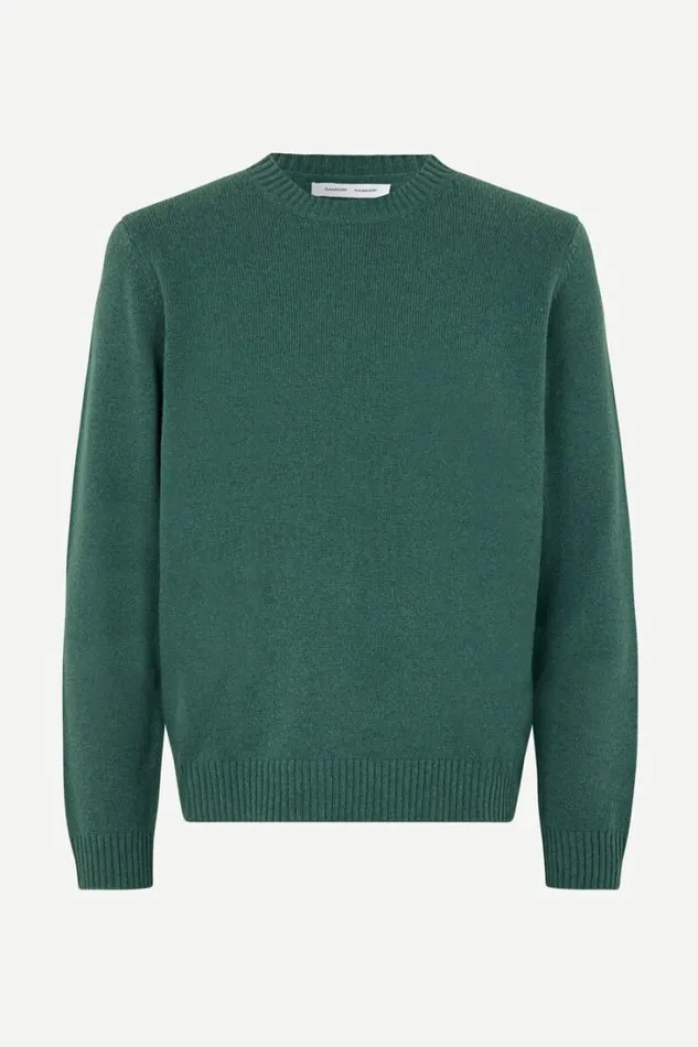 Man Sylli Crew Neck 132 Garden Topiary Samse Samse Knitwear