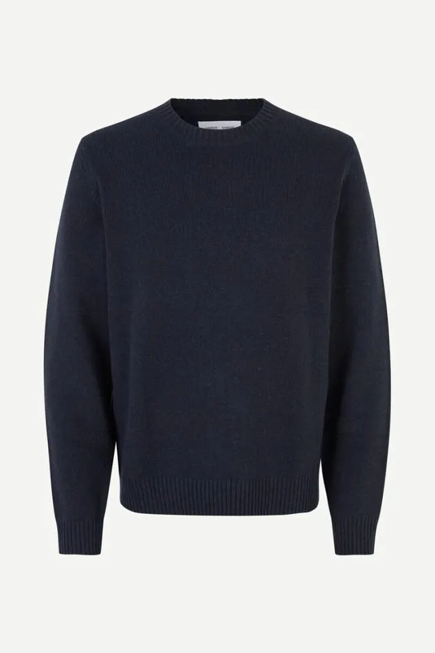 Man Sylli Crew Neck 132 Salute Samse Samse Knitwear