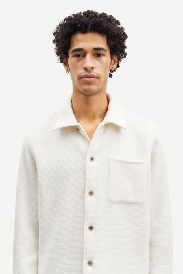 Man Taka JS Shirt 14920 Clear Cream Samse Samse Shirts