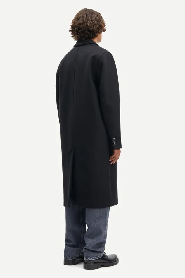 Man Tesfa Coat 14108 Black Samse Samse Jackets and Coats
