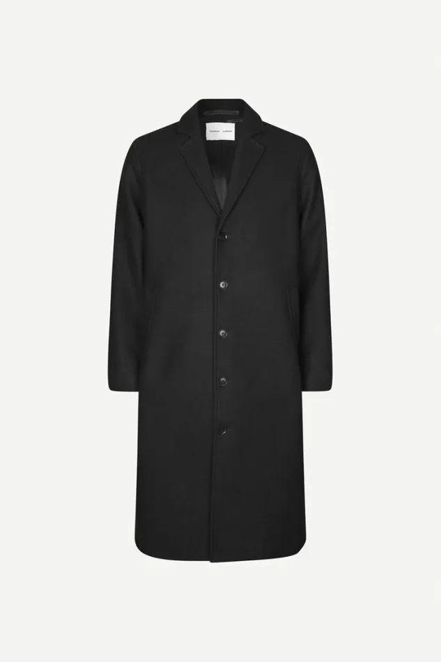 Man Tesfa Coat 14108 Black Samse Samse Jackets and Coats
