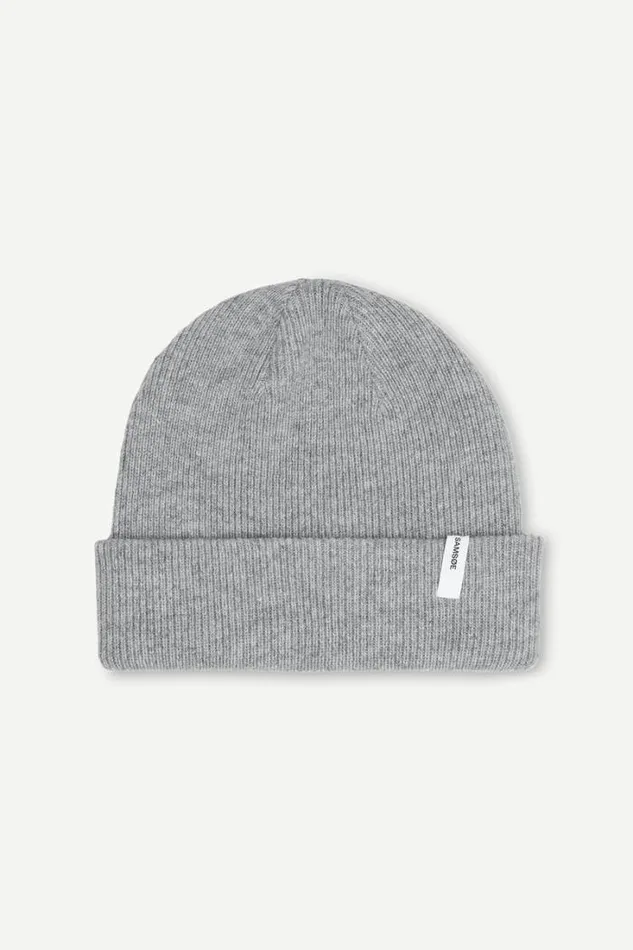 Man The Beanie 2280 Grey Mel Samse Samse Hats