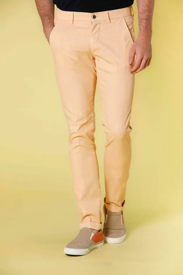Man Torino Style Chino Pants In Cotton With Faded Wales Print Slim Mason039s Pants Man Torino Style Chino Pants In Cotton With Faded Wales Print Slim Mason039s Pants