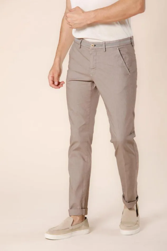 Man Torino University Chino Pants In Cotton With Houndstooth Pattern And Ribbons Slim Mason039s Pants Man Torino University Chino Pants In Cotton With Houndstooth Pattern And Ribbons Slim Mason039s Pants