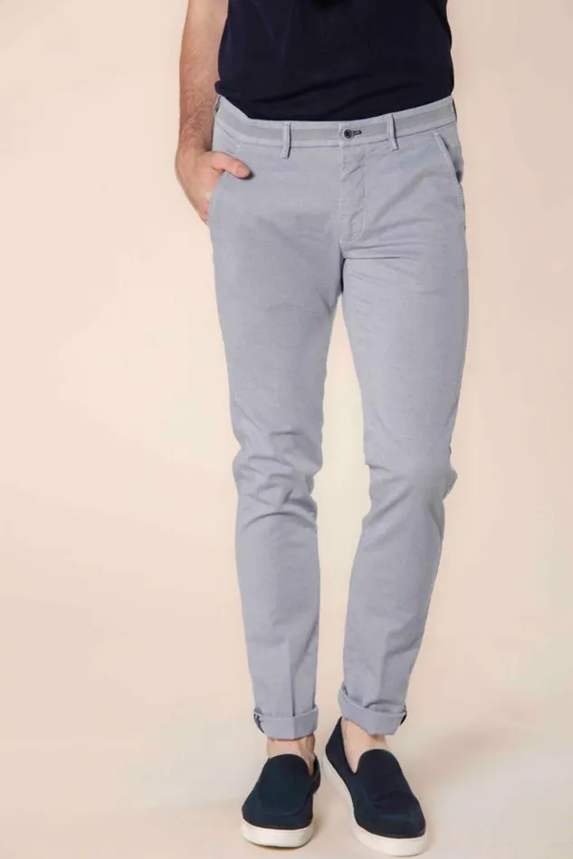 Man Torino University Chino Pants In Stretch Damier Cotton With Ribbons Slim Mason039s Pants Man Torino University Chino Pants In Stretch Damier Cotton With Ribbons Slim Mason039s Pants