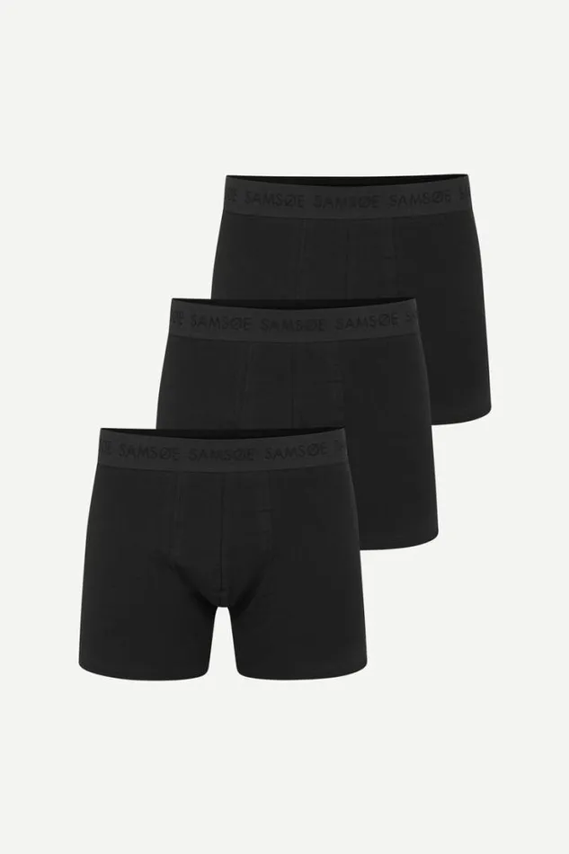 Man Trunk 3pack 3702 Black Samse Samse Underwear
