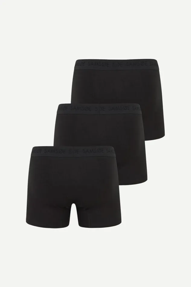 Man Trunk 3pack 3702 Black Samse Samse Underwear Man Trunk 3pack 3702 Black Samse Samse Underwear
