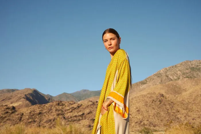 Marin Dress With Sash Block Zigzag Tangerine Women Natalie Martin Dresses
