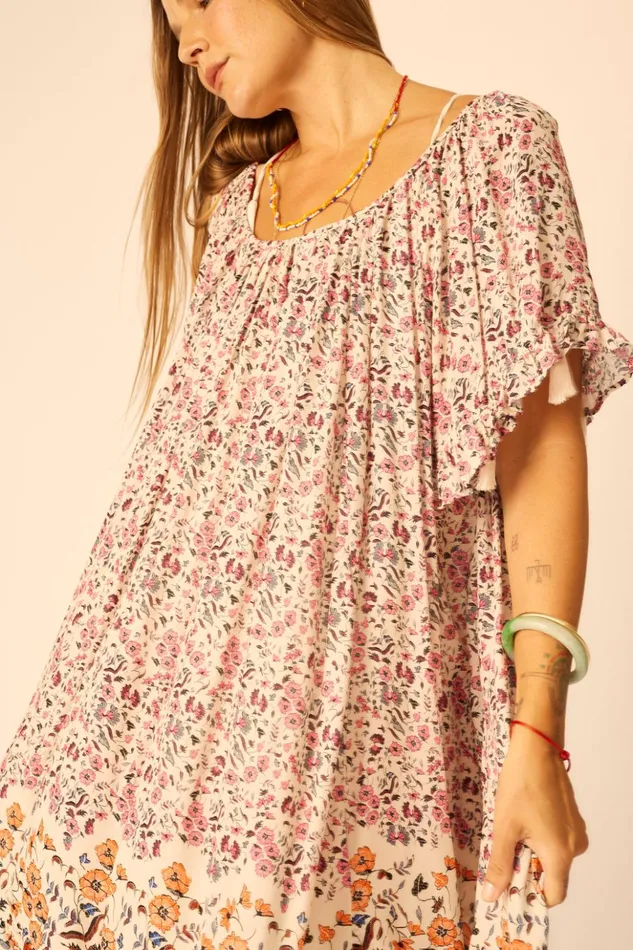 Marina Dress Petite Fleur Rose Women Natalie Martin Dresses