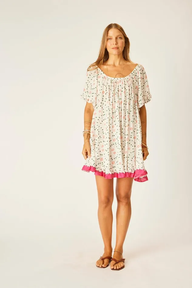Marina Dress Pinwheel Cotton Women Natalie Martin Dresses