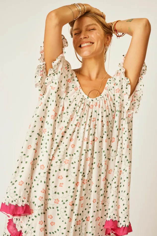 Marina Dress Pinwheel Cotton Women Natalie Martin Dresses