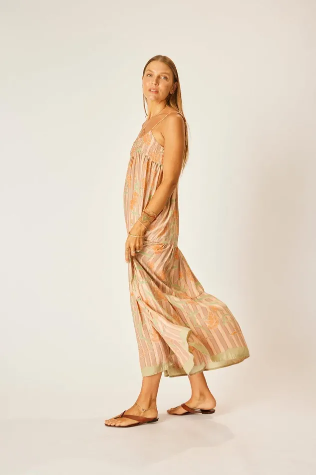 Melanie Dress Chamomile Apricot Women Natalie Martin Dresses