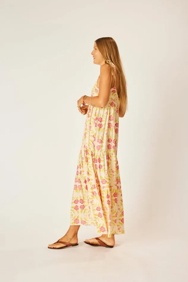 Melanie Dress Prairie Dusty Crimson Women Natalie Martin Dresses