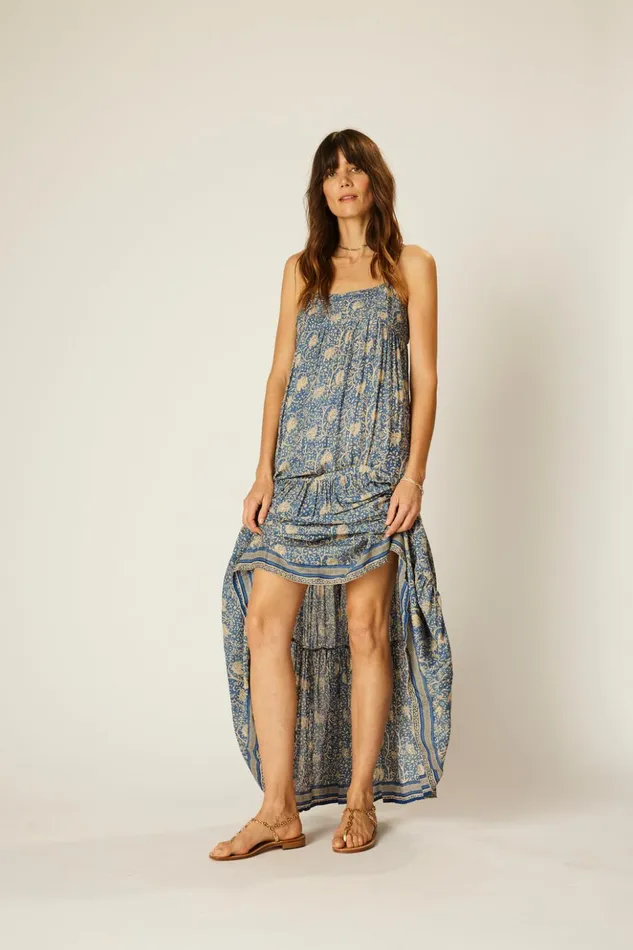 Melanie Dress Water Lily Blue Women Natalie Martin Dresses
