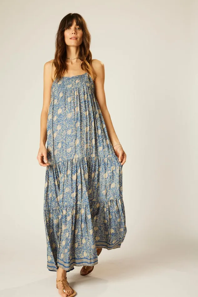 Melanie Dress Water Lily Blue Women Natalie Martin Dresses