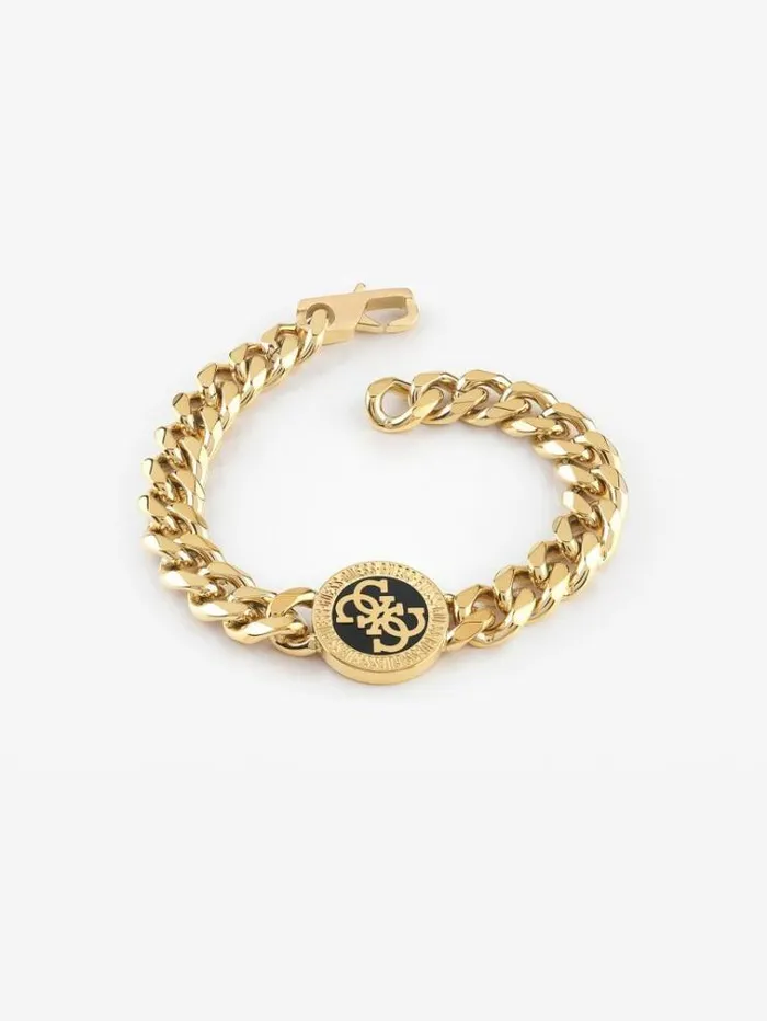 Men 0344g Icon034 Bracelet Gold Guess Jewellery