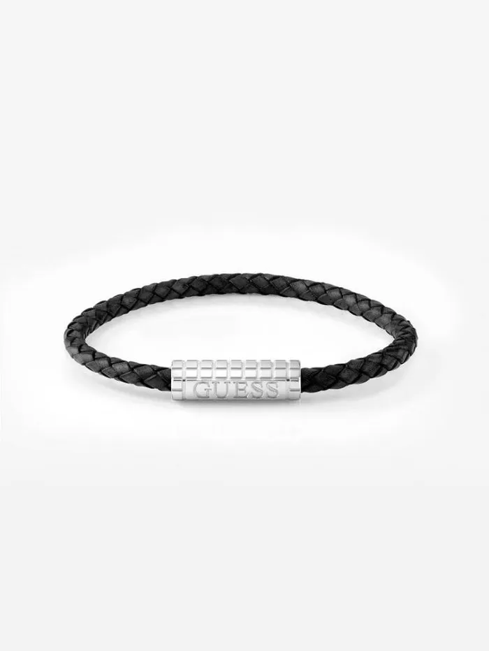 Men 034acapulco034 Bracelet Black Guess Jewellery